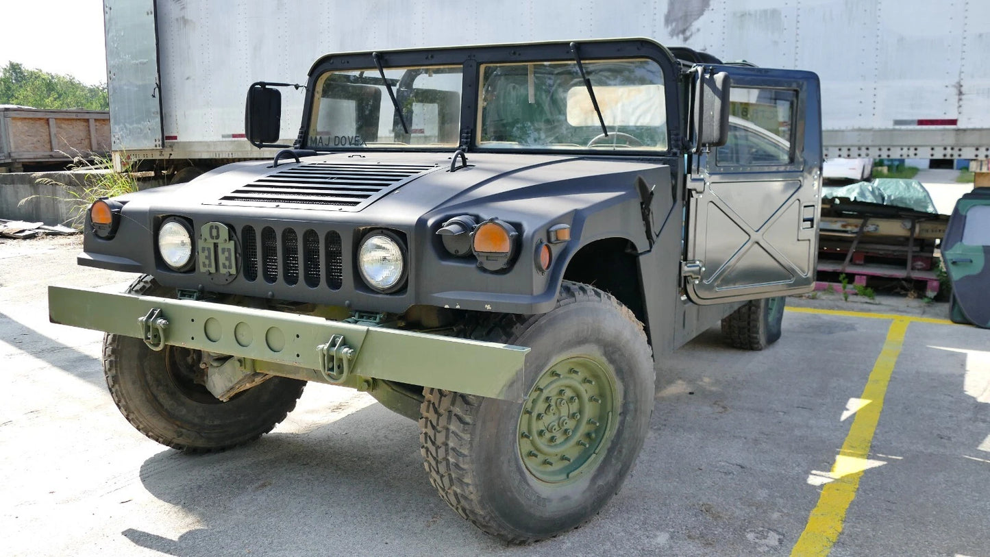 NEW STEEL HUMVEE HMMWV HUMMER H1 M998 X DOOR SET M1114 M1123 ETC FITS ALL HMMWV