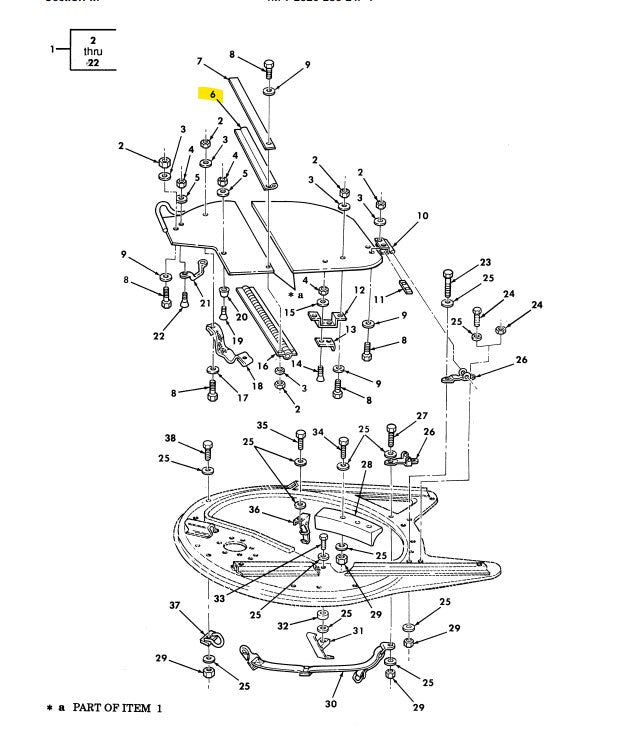 HMMWV M998 Humvee M1123 Up Armored Turret Seal 12340122 5595531