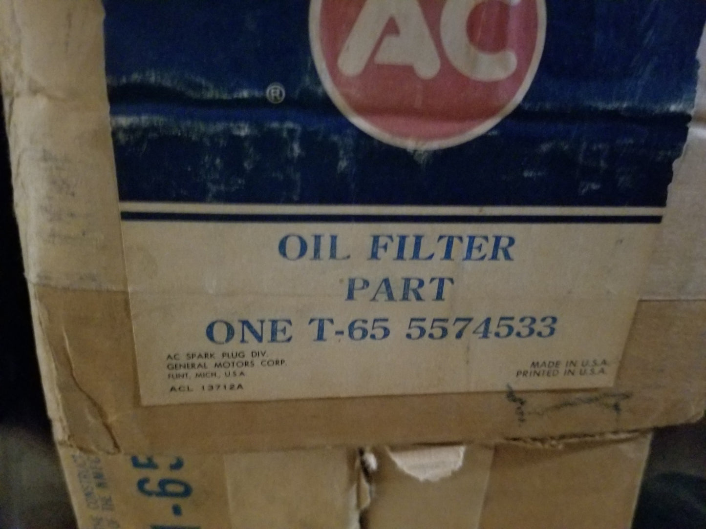 M561 GAMA GOAT SECONDARY FUEL FILTER ASSEMBLY T65 NOS Detroit 353 goat