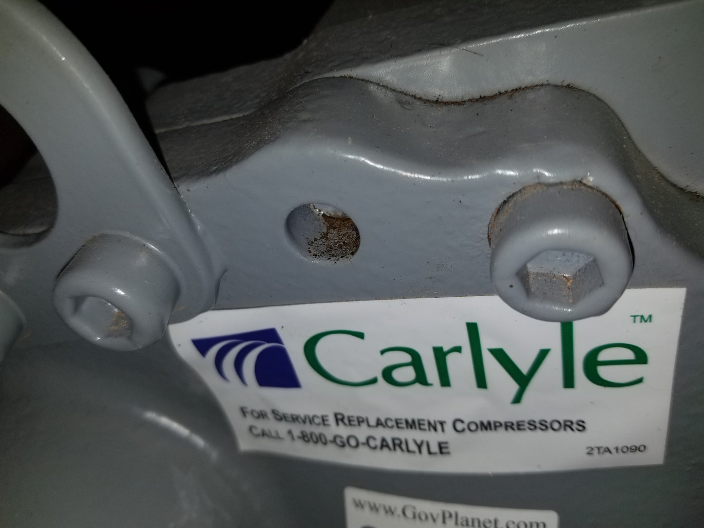 CARLYLE COMPRESSOR DIV CARRIER CORP 05TAQ048A3FB-A00 4130-01-425-0526