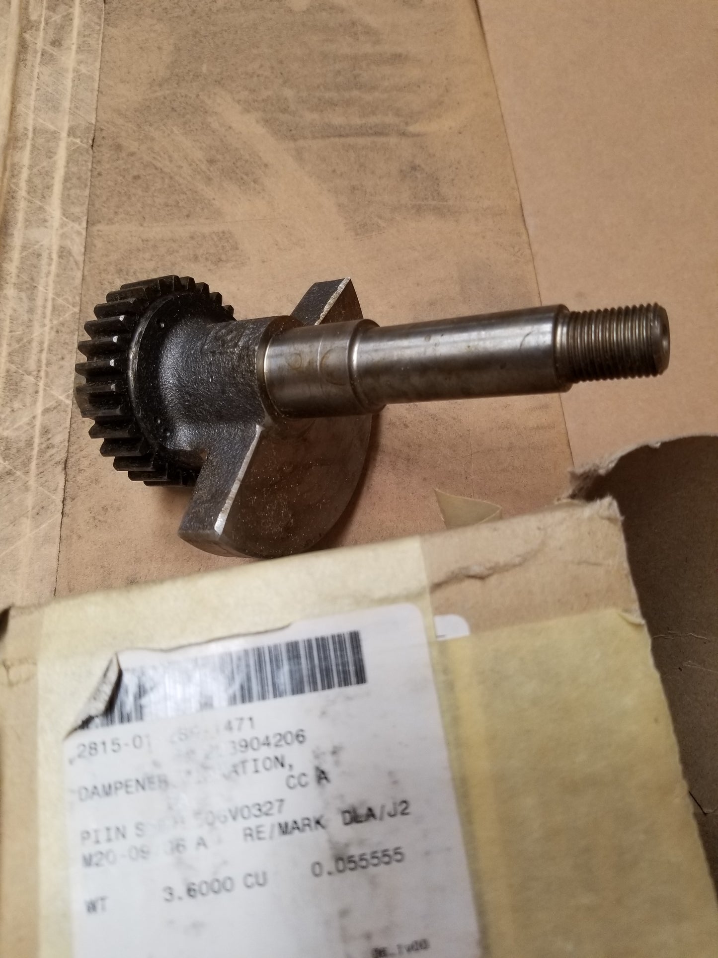 Engine Vibration Dampner 2815012891471 20394206 2815-01-289-1471