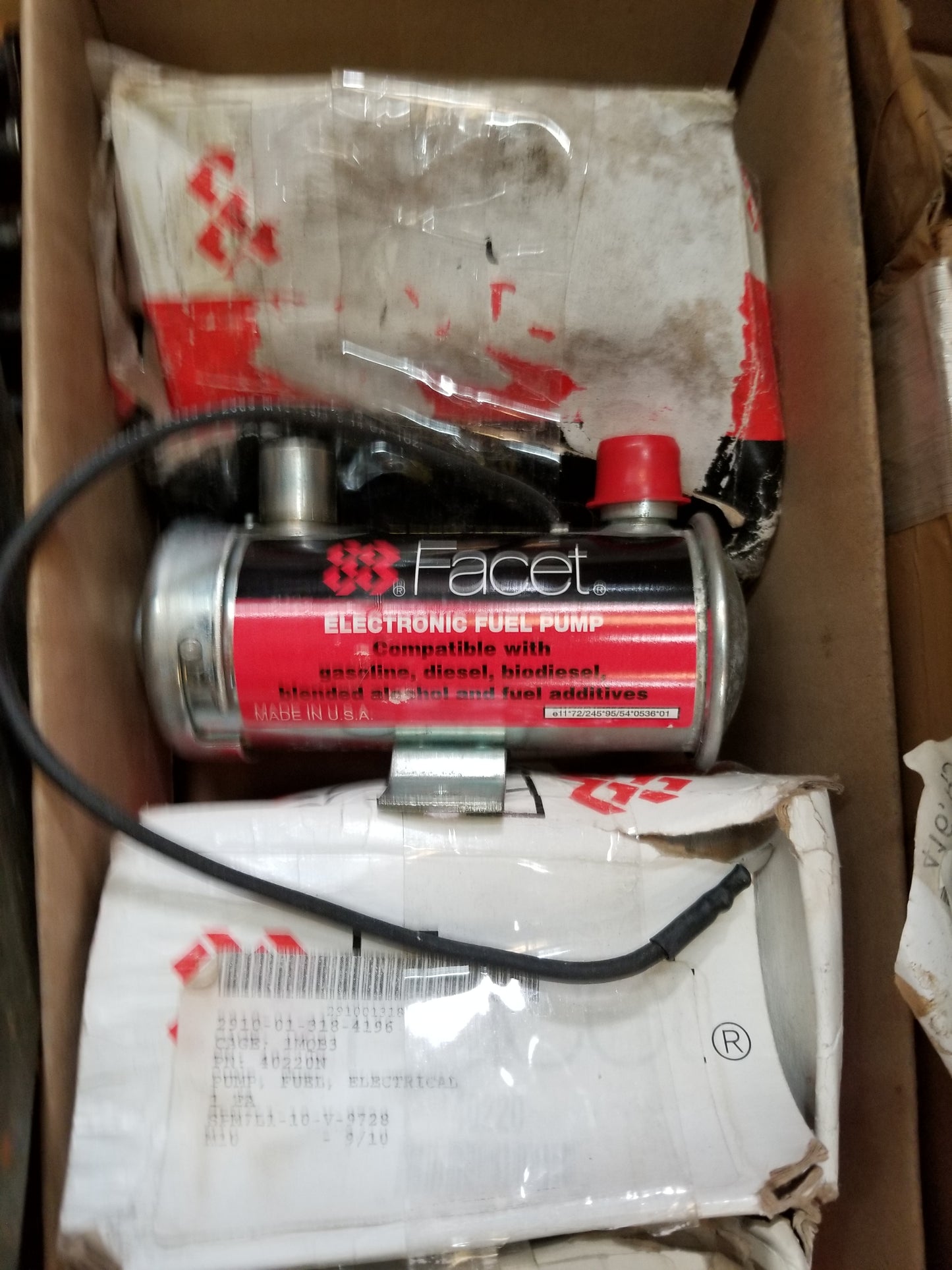 Generator Set 6115-01-303-1484 Fuel Pump facet 2910-01-318-4196 40220N