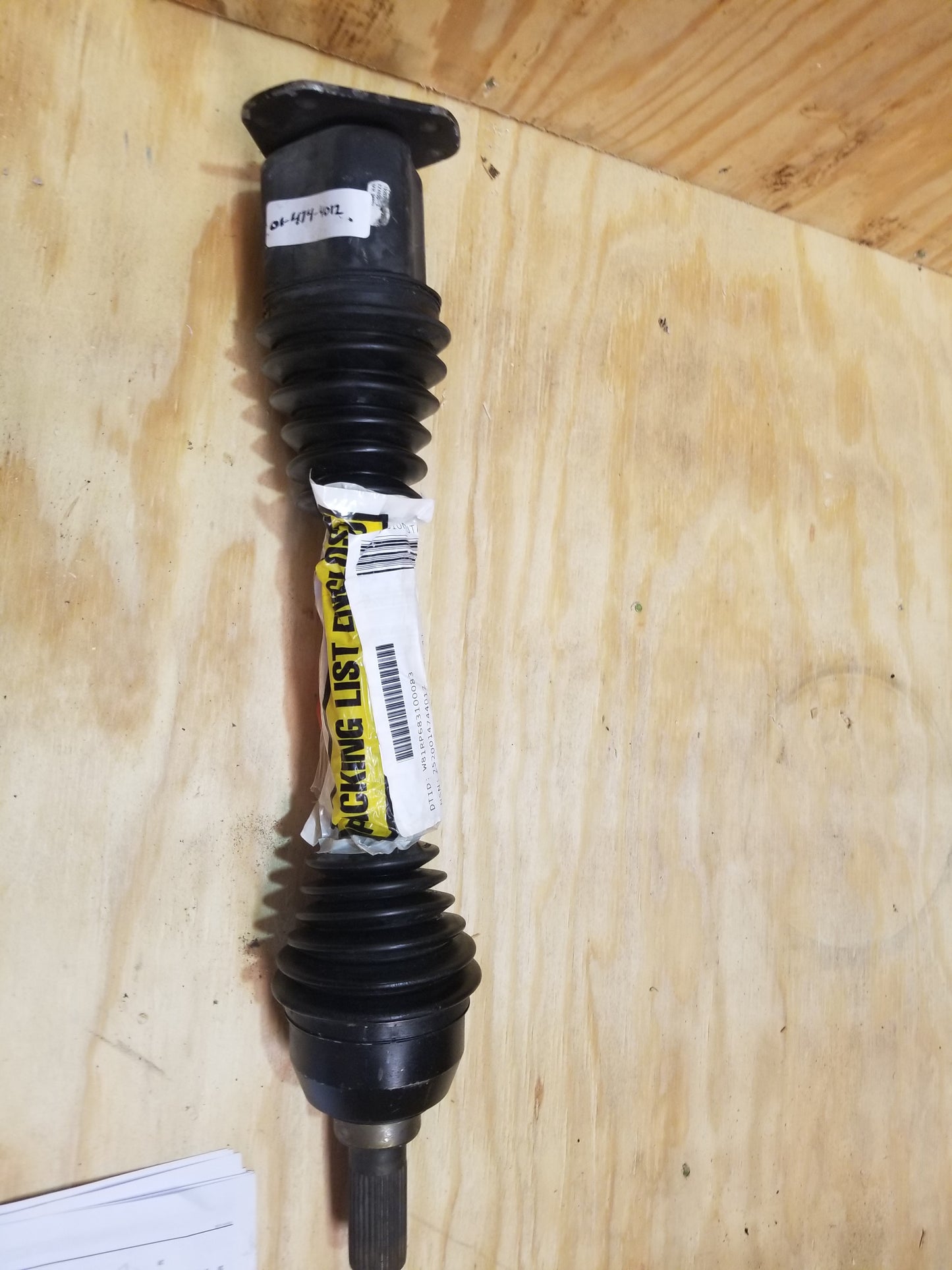 HMMWV Hummer H1 12k Shaft Assy Front L/H Half Shaft 12460369-6 2520-01-474-4012