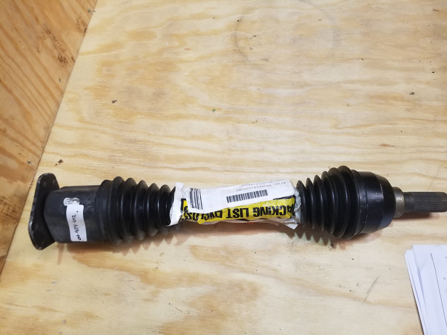 HMMWV Hummer H1 12k Shaft Assy Front L/H Half Shaft 12460369-6 2520-01-474-4012