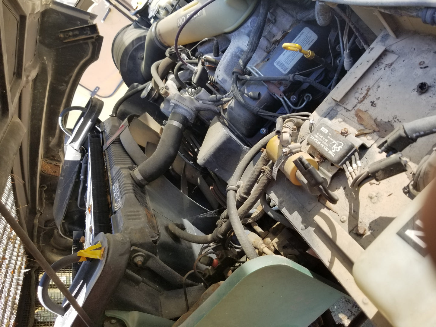 Humvee M998 The 1986 2 door M998 with brush guard is a 6.5L with 10,486 Miles