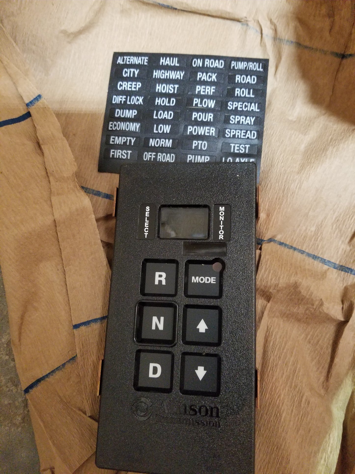 OSHKOSH ALLISON LMTV FMTV  TRANSMISSION SHFTER 2520-01-539-2851  29546211