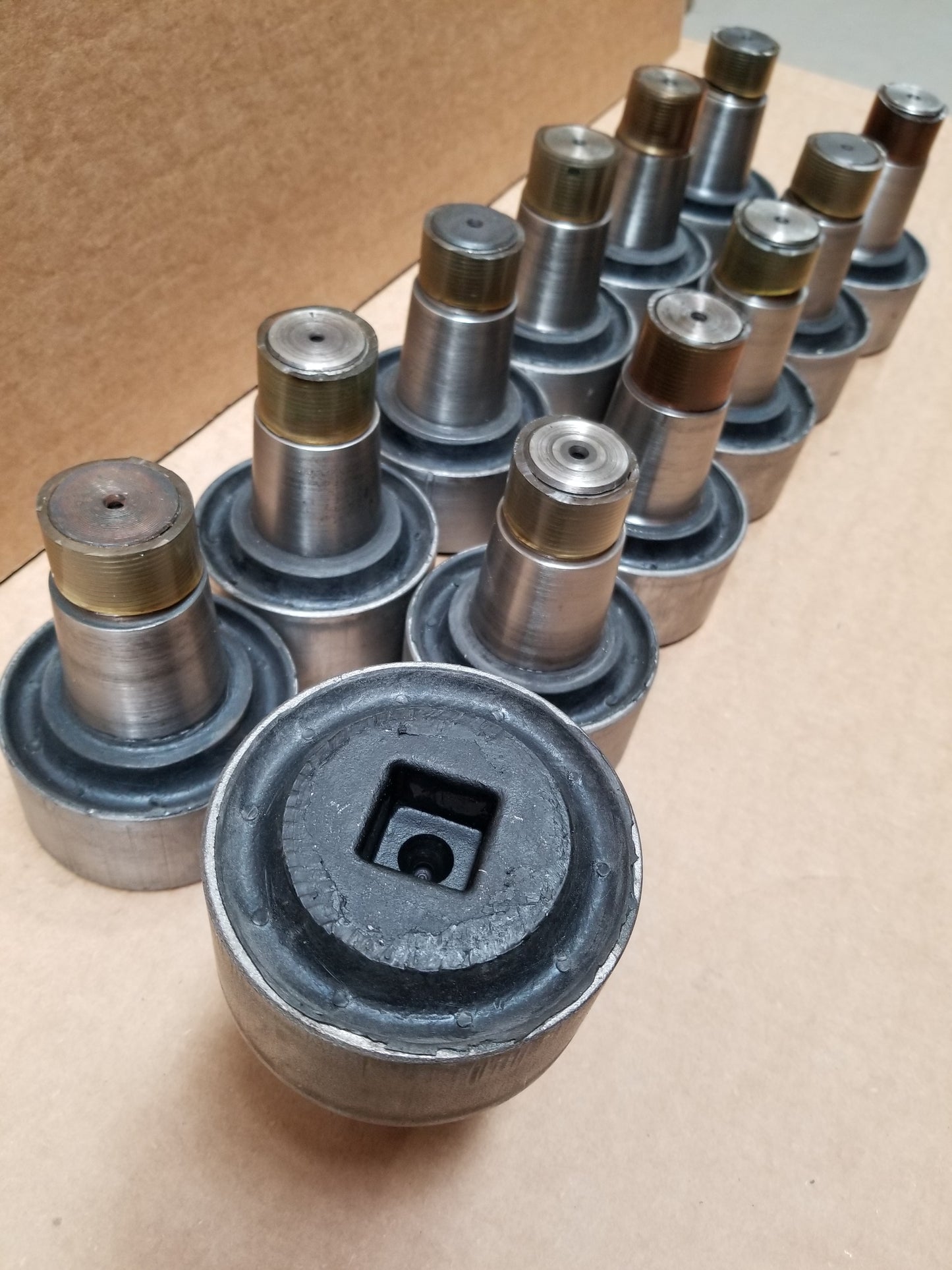(12) M809 M939 TORQUE ROD END 5 TON M818 M813 M923 M925 M931 M816 M54 Military