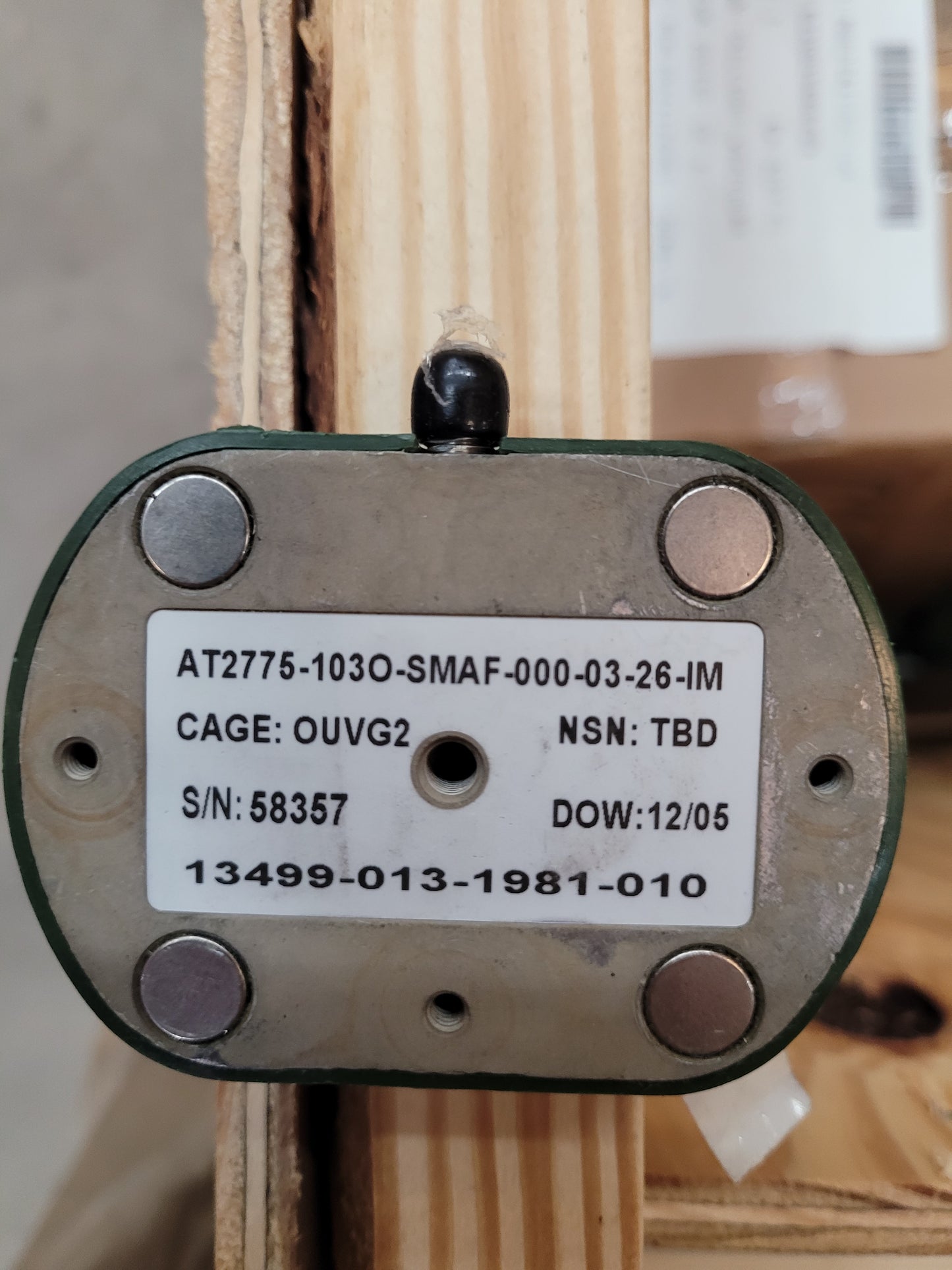 5985-01-502-6692 DRS ANTENNA 0100-52088-000 013-1981-010