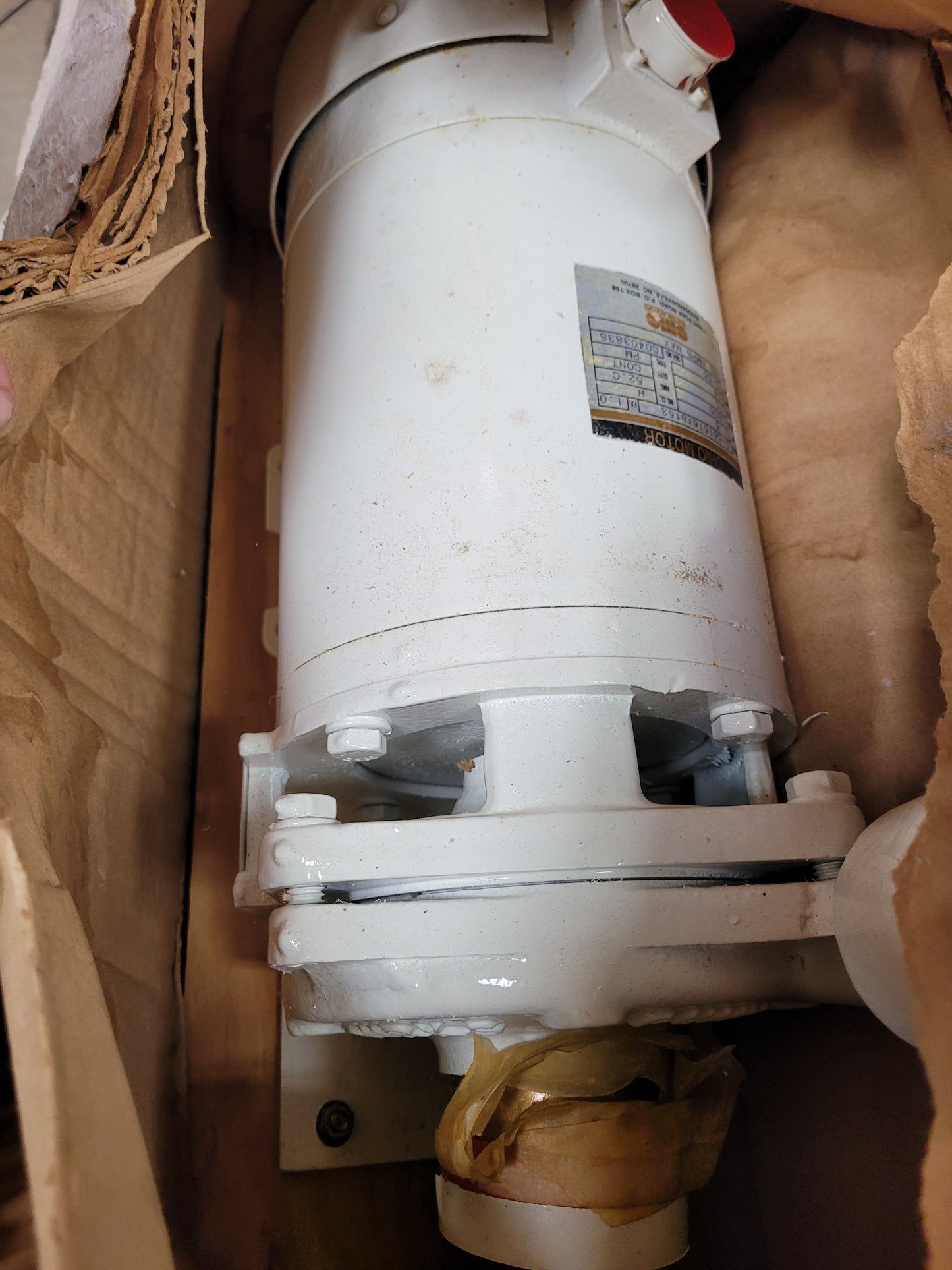 4320-01-501-0280 LSCP270215-3 GENERAL DYNAMICS MOTOR PUMP HYDRAULIC