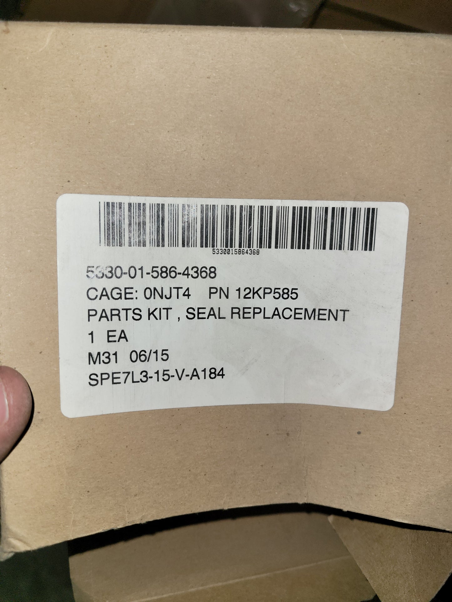 LSVR STEERING GEAR REBUILD KIT OSHKOSH 5330-01-586-4368 4283457 12KP585