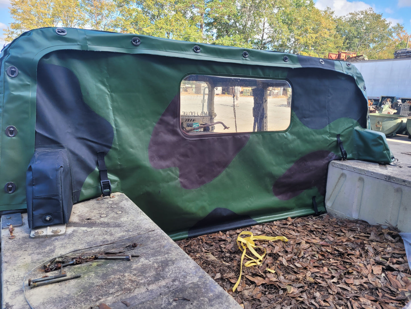 HMMWV 4 MAN SOFT TOP Selection, Doors, Roof, Curtain Etc BLACK GREEN