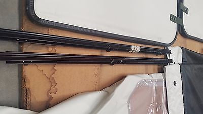 NOS M998 HMMWV Humvee 2 Man ARCTIC WHITE KIT SOFT TOP Kit Doors, Curtain,Roof