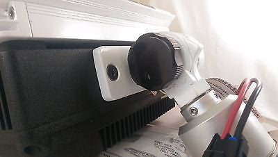 LOT of 4 SEARCH LIGHTS OPA570-E15-GPDV 24V Lights with Mount MRAP Fire Police