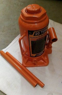 20 Ton Hydraulic Bottle Jack, Heavy Duty Central Hydraulics