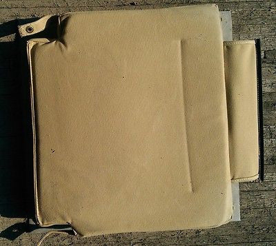 HMMWV M998 A1 HUMMER DRIVERS SEAT TAN BOTTOM CUSHION 12342047
