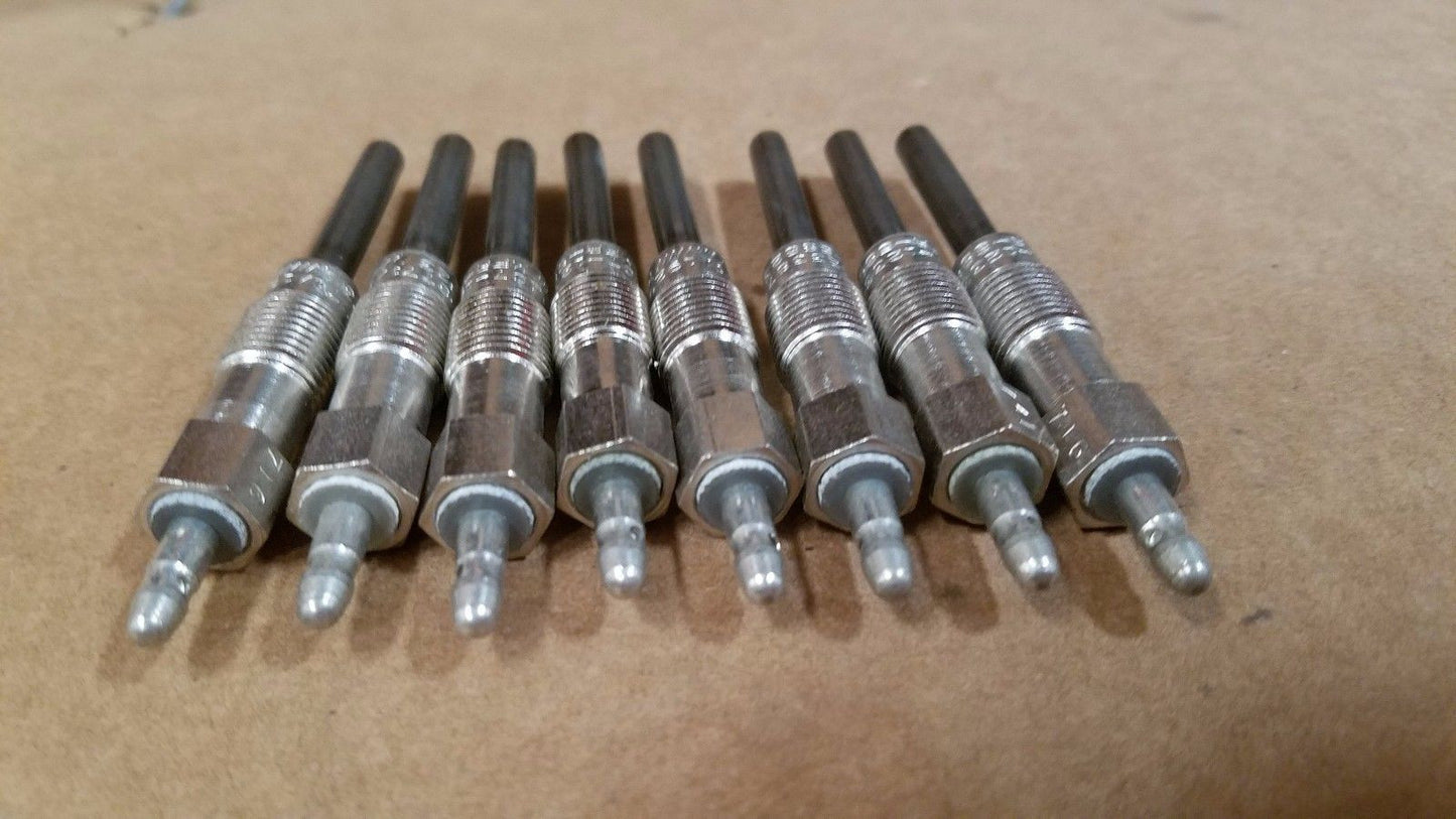 HMMWV M998 6.5 L 6.2 L (8) Glow Plug set M1114 Glowplugs M1123 Hummer 011883863