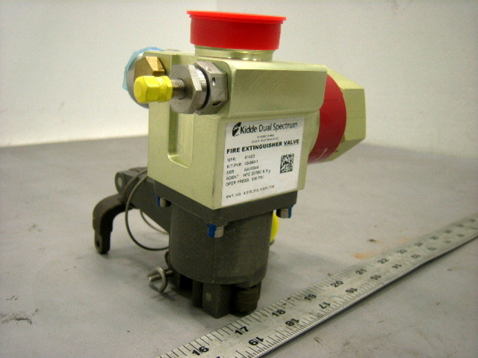 NAVISTAR 3684229C1 - INTERNATIONAL VALVE 4210-01-566-5806 KIDDIE MRAP FIRE EXTINGUISHER