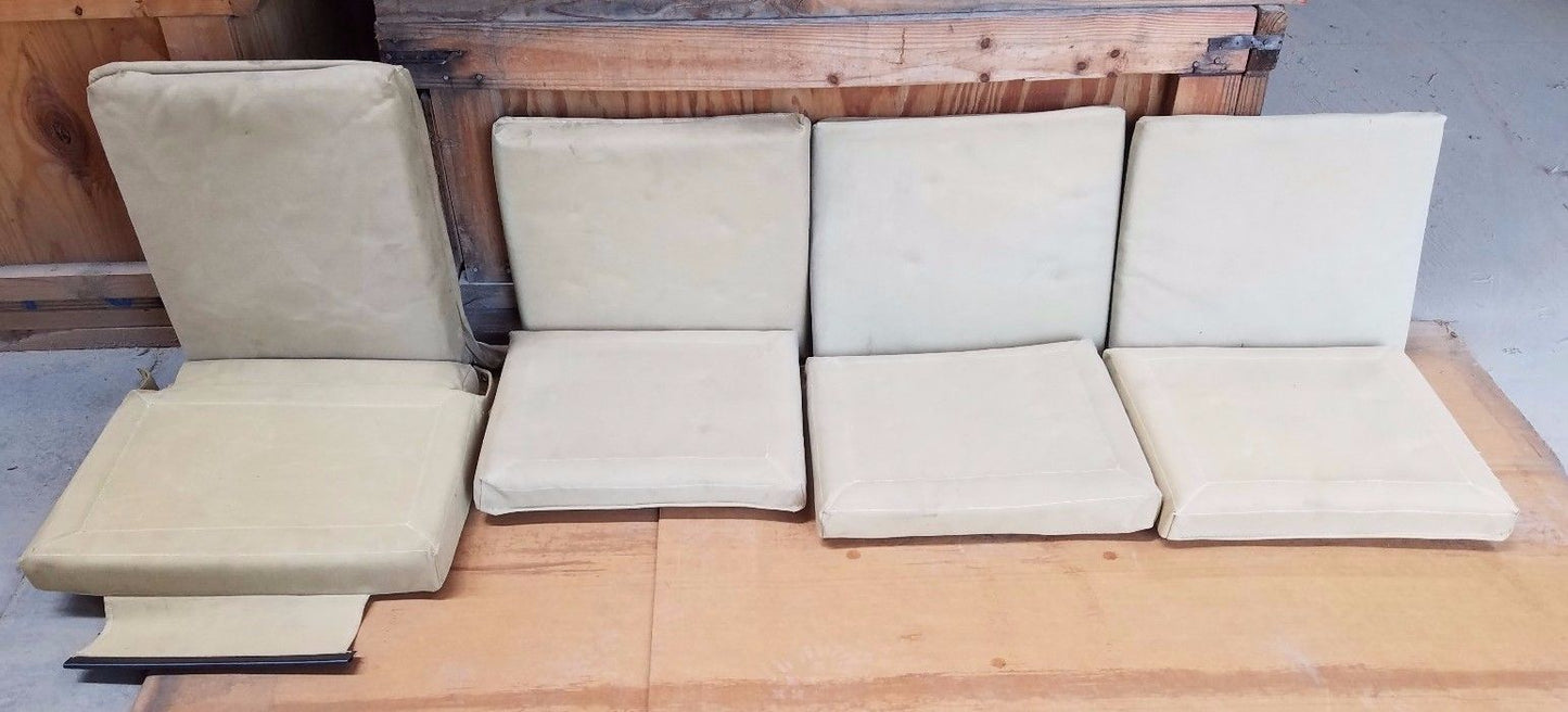 HMMWV Humvee M998 4 Man TAN Seat Cushion Kit M1097/M1038/H1 AM GENERAL