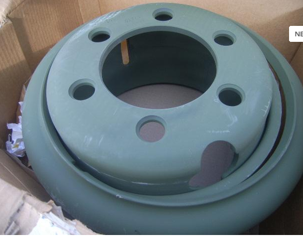 Heavy Duty Wheel for 10.00 R 15 Tire 6 Hole Budd Dual Style 2 Piece New 7.5-15 m172