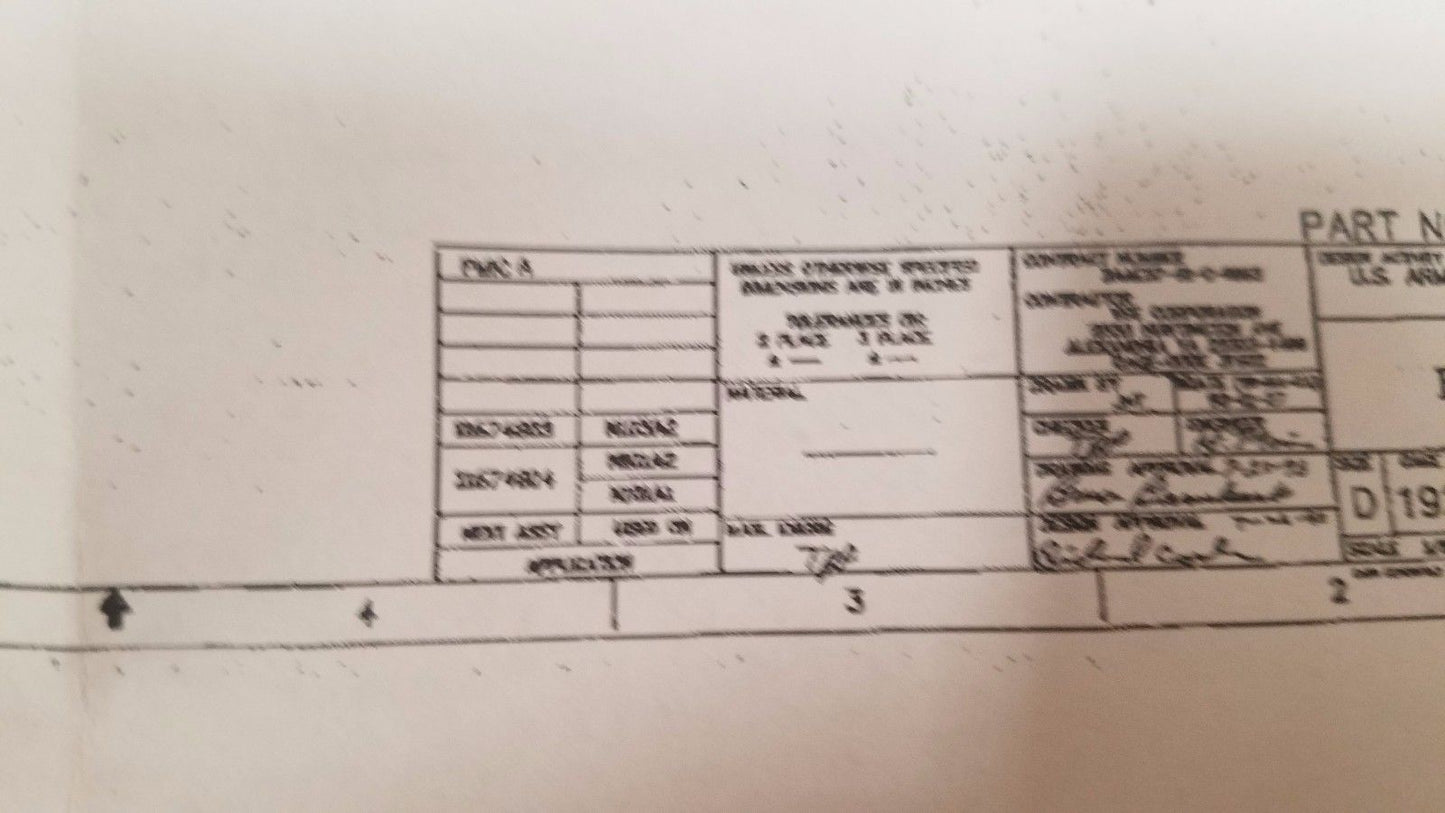 M101A2 M101A1 M105A2 Trailer Bow for Military Trailers 12441082 M35 W/ Hardware