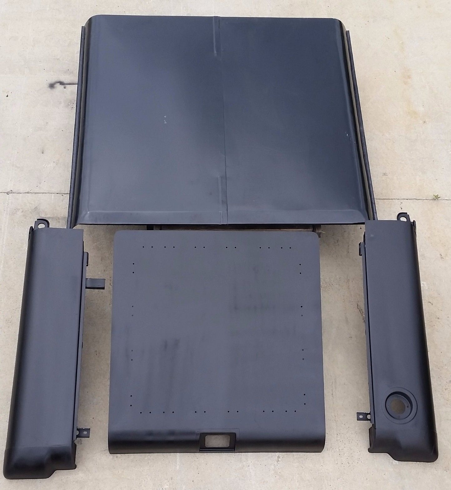 HMMWV M998 HARD TOP KIT Roof Panel w/o Hole,Rear Hatch SLANT BACK HUMMER HARDTOP