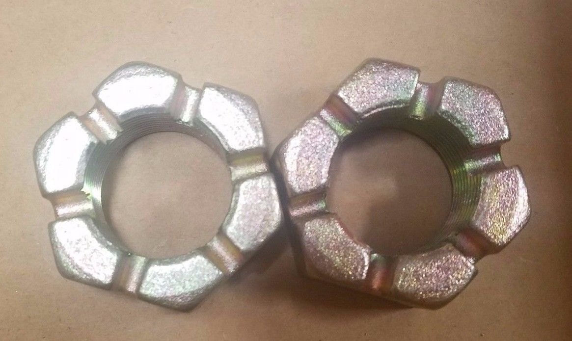 (2) Torque Rod End Nuts 5 Ton M939 M809 Military Truck 5 ton G744 Set of 2 New 7979183 31002756