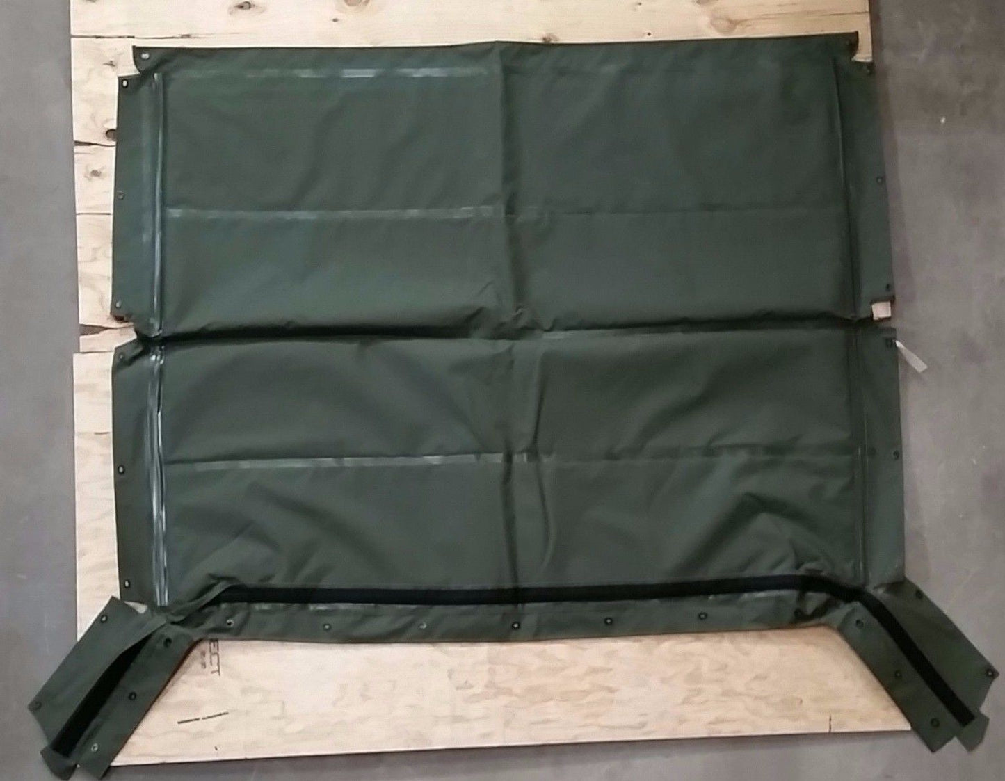 NEW HMMWV 4 Man Soft Top GREEN Roof Humvee M998 12340676