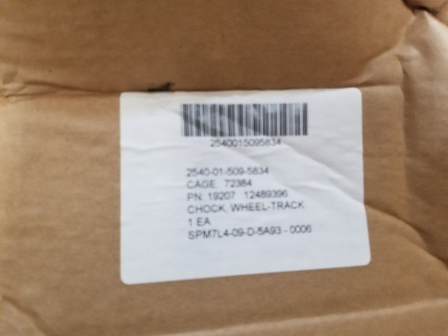 US Military Truck/Humvee/Trailer M939 M35 M813 MRAP Wheel Chock Rubber (New)
