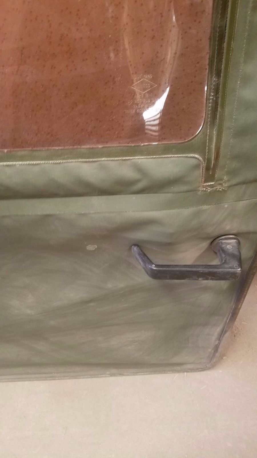 M998 HMMWV Hummer Front LEFT Door GREEN 12340231-1 Humvee