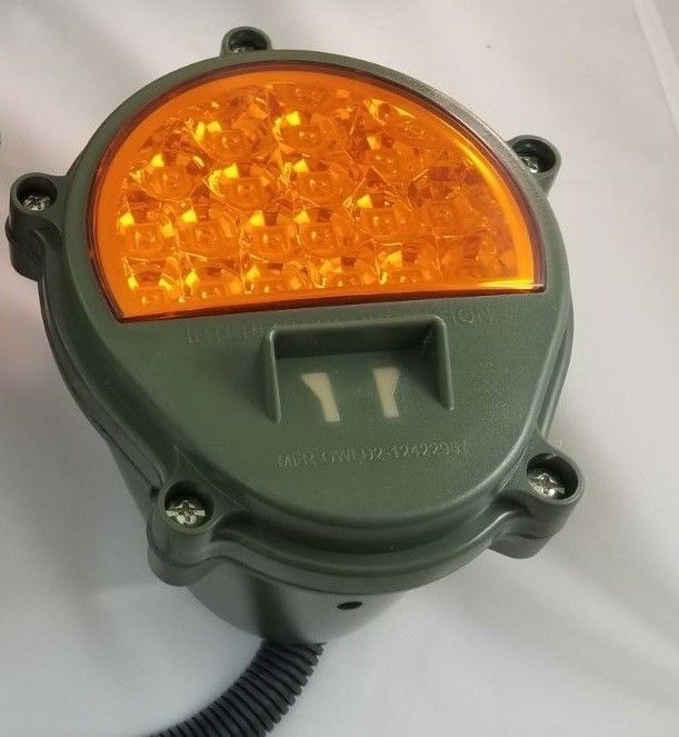 NEW LED HMMWV TURN SIGNAL LIGHT AMBER M998 HUMVEE M35 Military 5 Ton 2.5 Ton