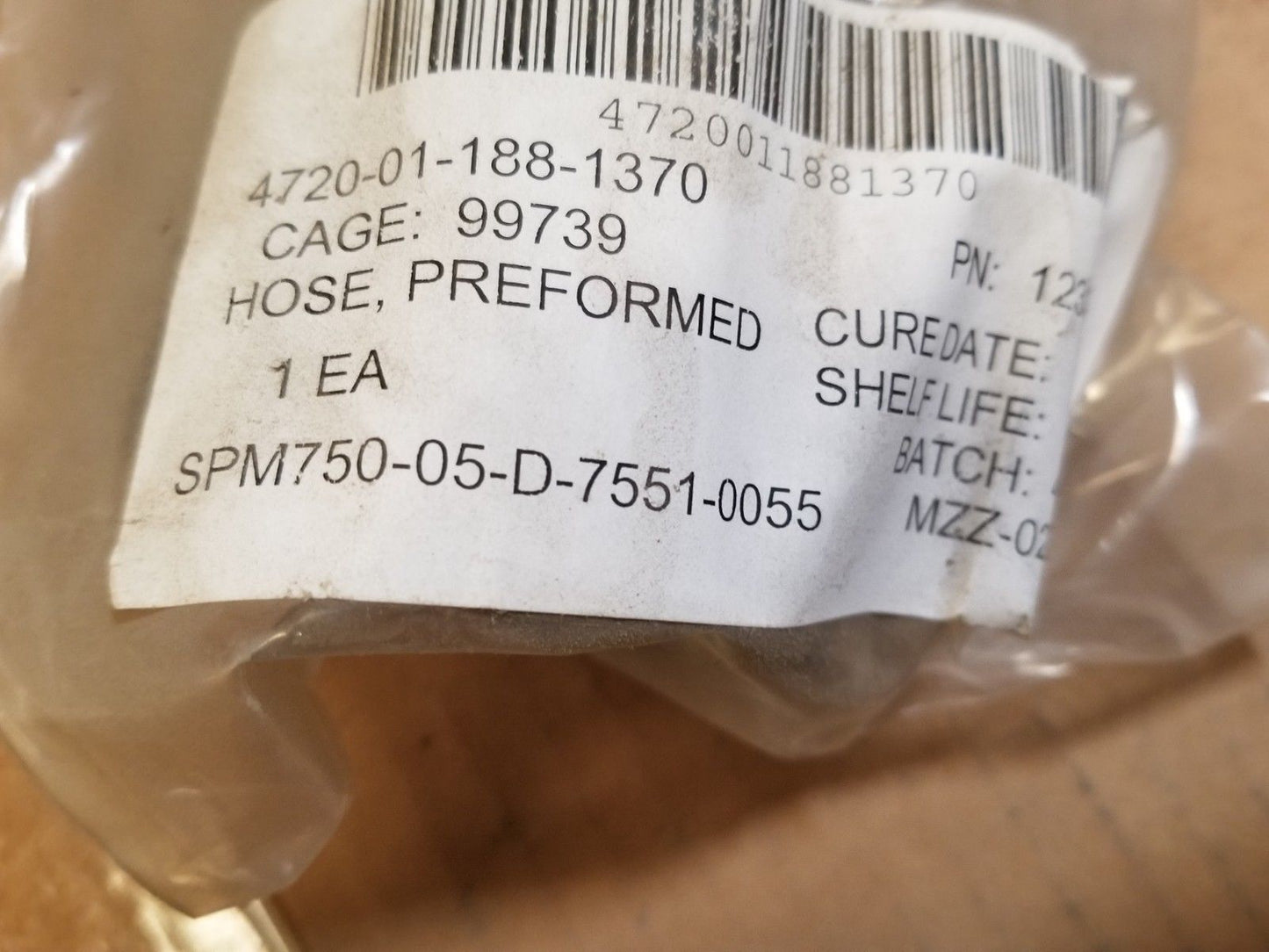 New Rear Radiator Hose Lower Humvee HMMWV M998 12339159 Hummer H1 5574643-C