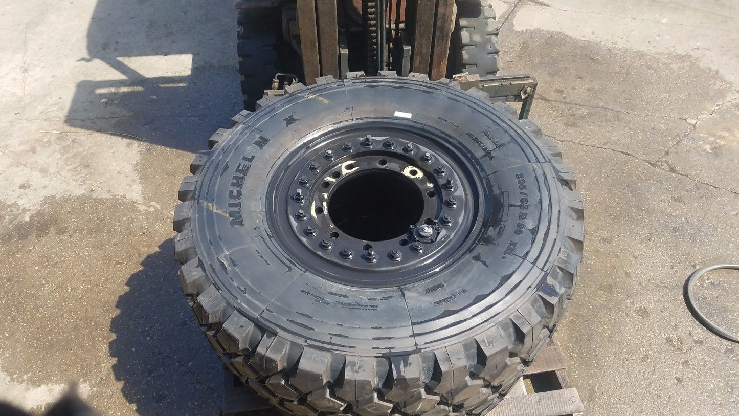 NEW 5 Ton M939 HEMTT HET MRAP Tire 395/85R20 Michelin Military Truck Tire
