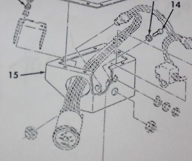 Humvee Tachometer Housing HMMWV Hummer M998 Tach Military RPM 12469034