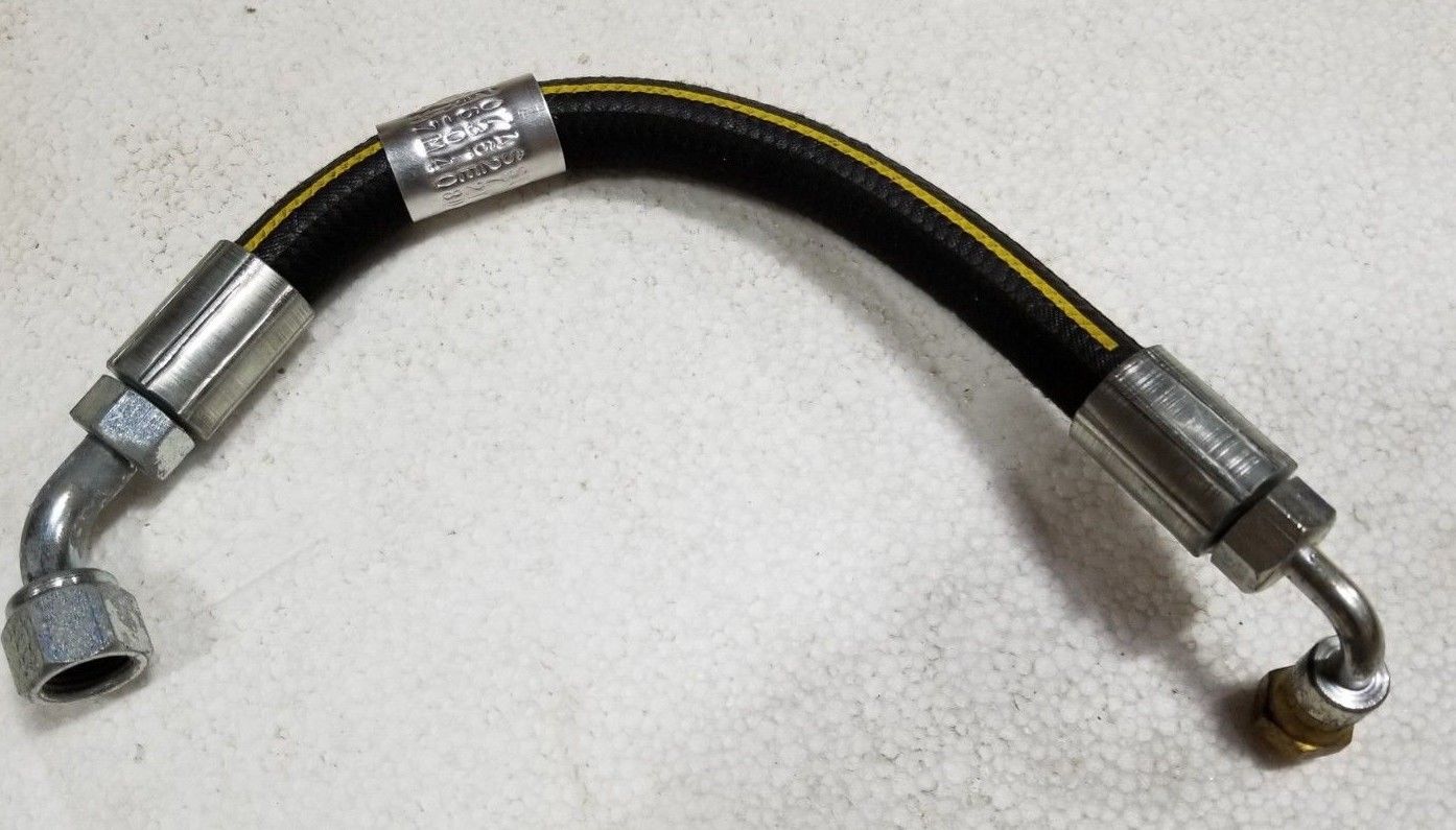 Humvee M939 LMTV Wheel CTIS Air Hose 12363627 1/4" - 1/8" NPT Female Flared 12"