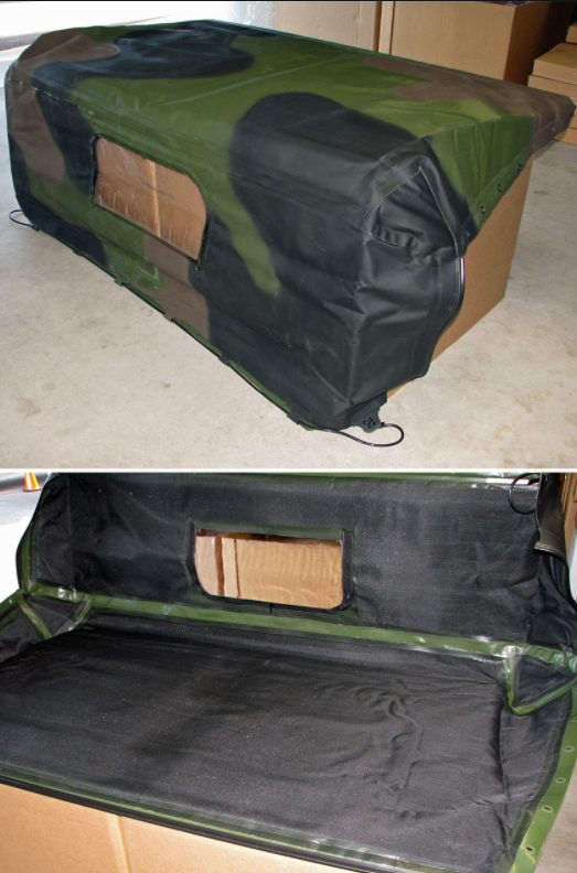 M939 Series 5 Ton Soft top Cab COVER TAN Military Truck 12450238 M923