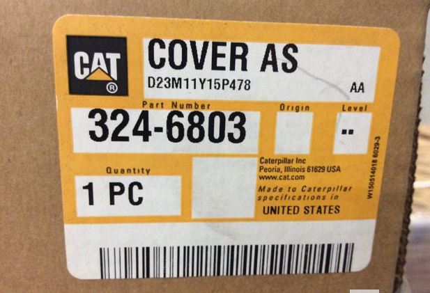 CAT OEM COVER 1774153 324-6803 3246803 14KP193 5340-01-564-4376