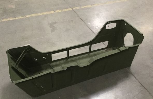 HUMVEE HMMWV M11 SERIES REAR LEFT HAND FENDER 12506796 WHEELHOUSE AMG