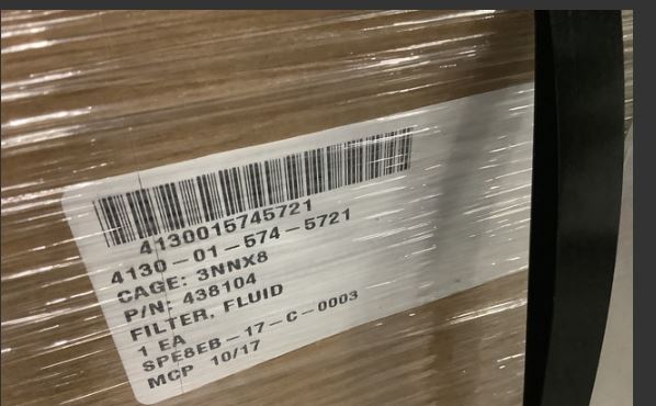 5342-00-598-8824 M60 FILTER 12326767 438104