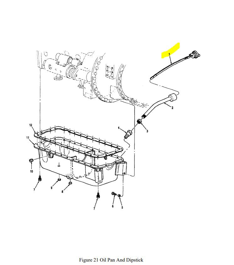 6680-01-086-7660 35-5131854 5131854 6396 OSHKOSH GAGE ROD LIQUID LEVEL