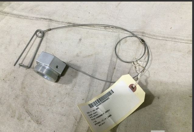 MILITARY FIRE EXSTINGUISHER SEALING PLUG ASSEMBLY REPAIR 446721 3684232C1 5340-01-566-6963