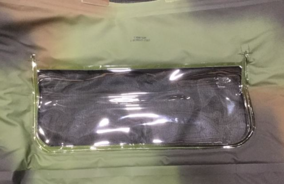 M939 5 Ton Camo Cab Cover 12450238-1 2540-01-434-4924