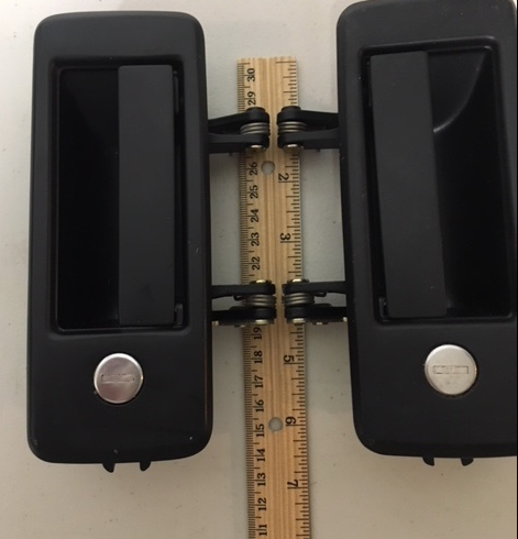 M1078 M1083 RIGHT and LEFT OUTER DOOR HANDLE SET LMTV FMTV