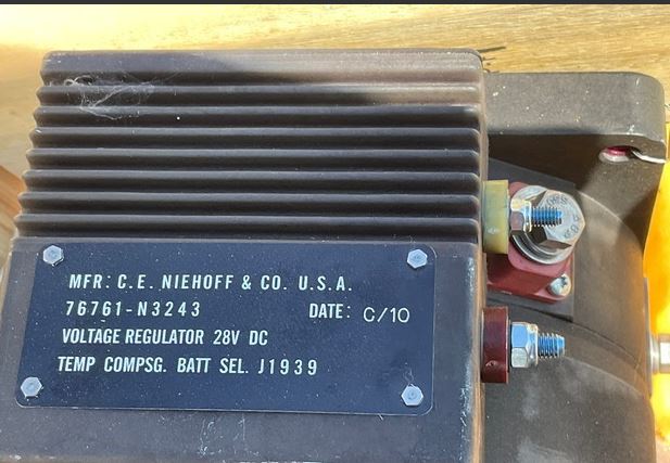 2920-01-657-5989 3846374 MRAP - M-ATV ALTERNATOR