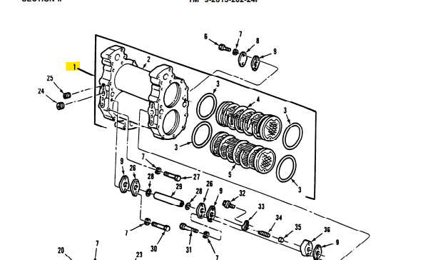 M109 Detroit Diesel Oil Cooler Assembly 2930-01-013-7964 5149054 US MADE SURPLUS