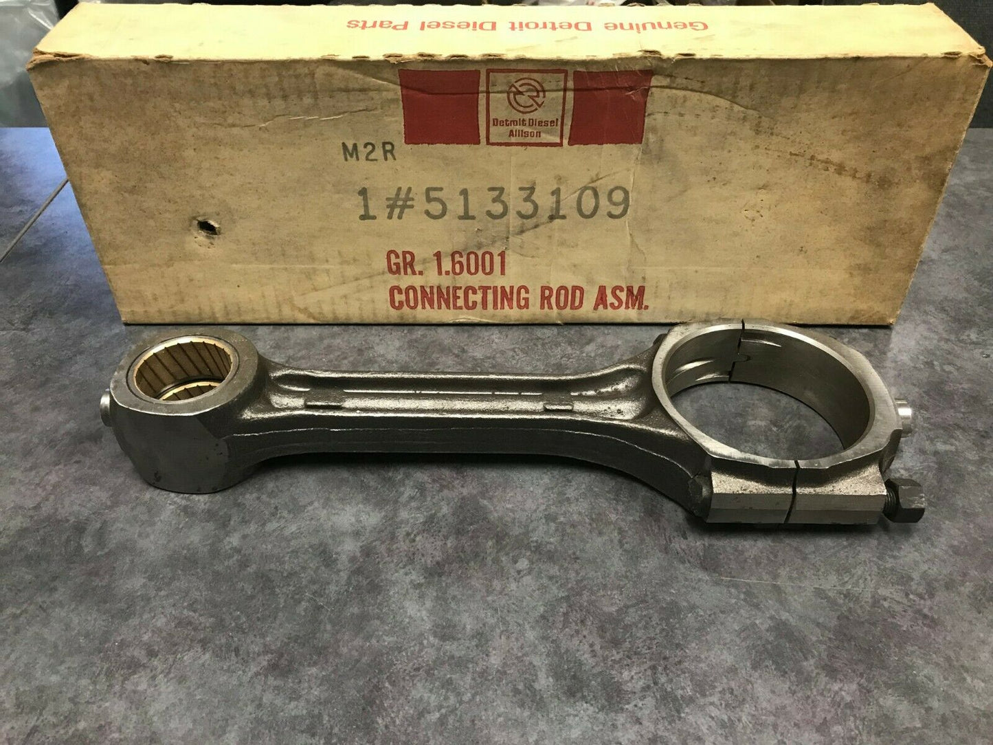 2815-00-074-1937 Genuine Detroit Diesel Connecting Rod 5133109 6v53