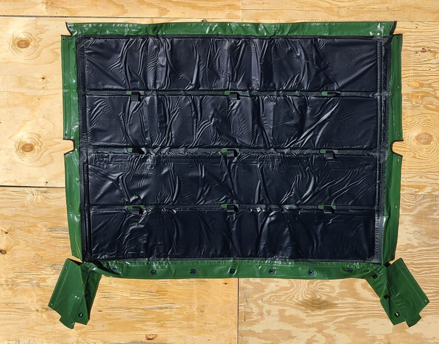 NEW HMMWV 4 Man Camo Soft Top Roof + Curtain Kit Humvee M998 12340676-31