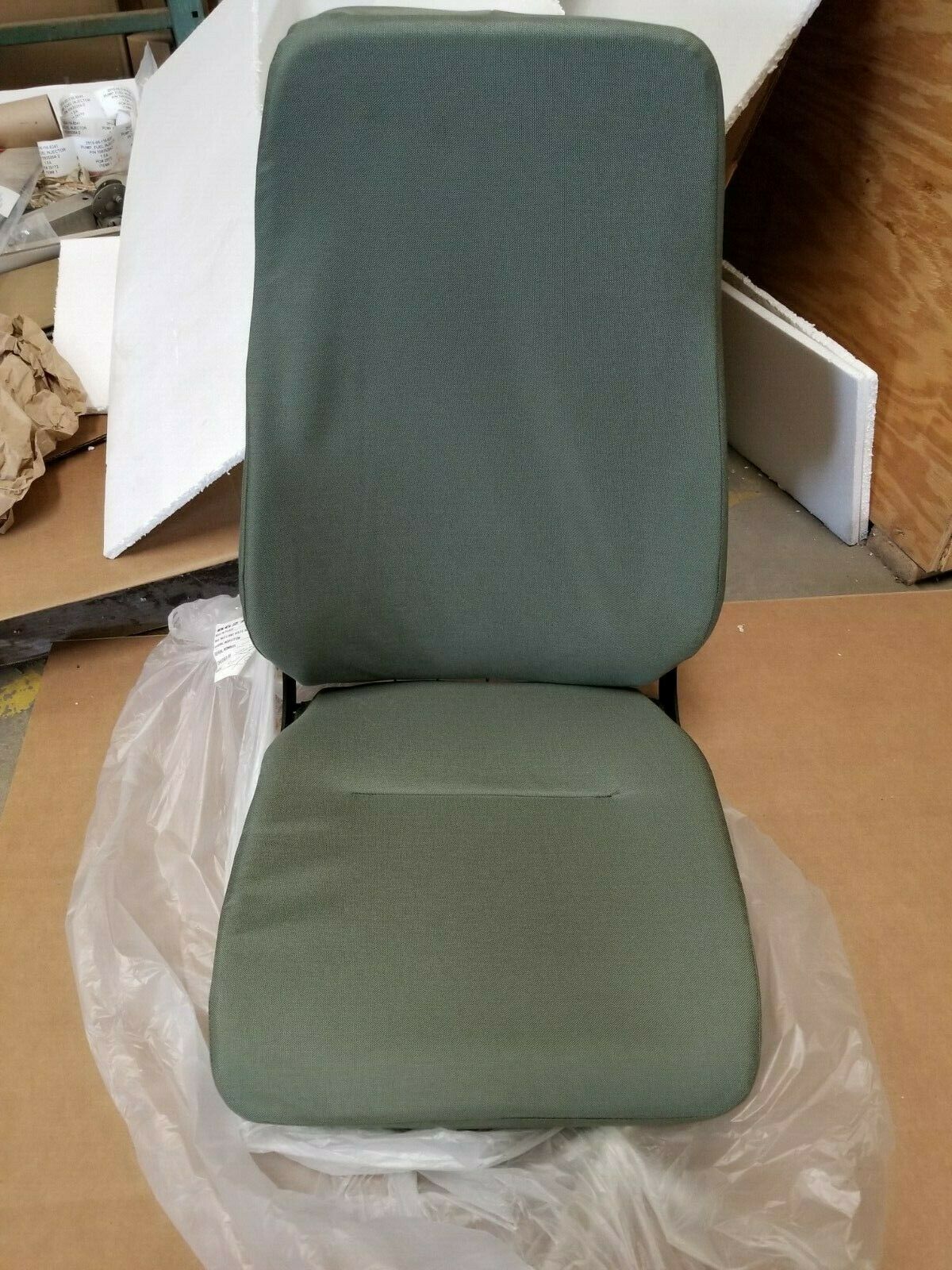 M998 HUMVEE HMMWV HIGH BACK GREEN SEAT 12446712-3 Humvee Seat Upgrade