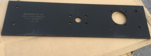 HMMWV Humvee Airlift Bumper Reinforcement Plate 2540-01-412-8610 12469169 M998