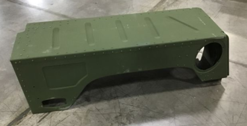 M998 HMMWV Humvee AM GENERAL RIGHT REAR FENDER 12339707-1