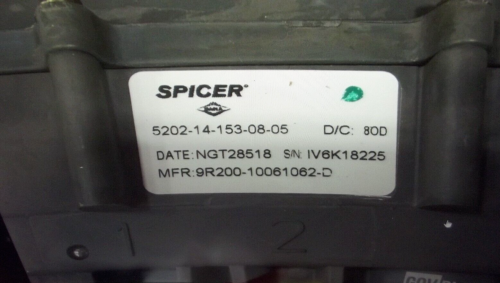 OSHKOSH M1279 M1280 M1281 CONTROL UNIT PUMP SPICER 10061062 2915-01-673-0981